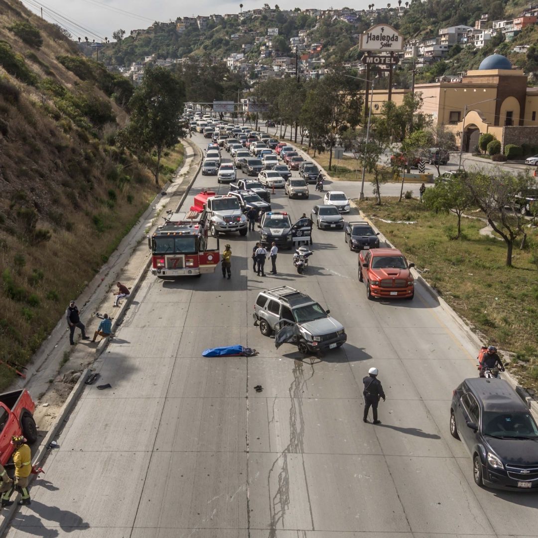 Carreteras Bloqueadas hoy. Foto: Cuartoscuro